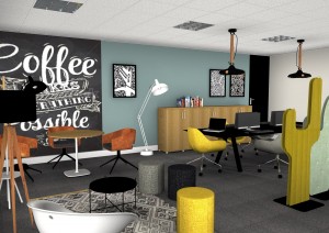 Espace de coworking