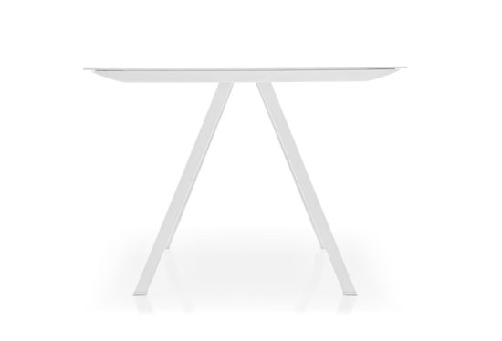 table de réunion blanche